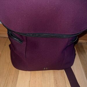 Elegant Burgundy Backpack